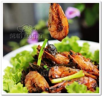 茶香干煸虾怎么做，茶香干煸虾怎么做好吃，茶香干煸虾做法