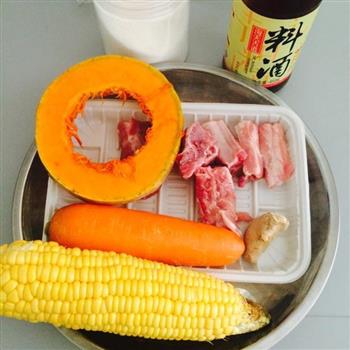 玉米南瓜排骨汤 高压锅版怎么做，玉米南瓜排骨汤 高压锅版怎么做好吃，玉米南瓜排骨汤 高压锅版做法