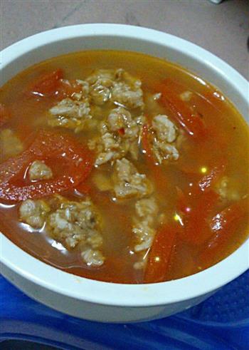 西红柿滑肉汤怎么做，西红柿滑肉汤怎么做好吃，西红柿滑肉汤做法