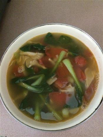 西红柿青菜蘑菇汤怎么做，西红柿青菜蘑菇汤怎么做好吃，西红柿青菜蘑菇汤做法