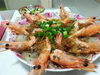 粉丝蒜蓉蒸虾怎么做，粉丝蒜蓉蒸虾怎么做好吃，粉丝蒜蓉蒸虾做法