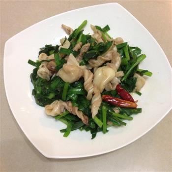 春韭爆炒鱼鳔怎么做，春韭爆炒鱼鳔怎么做好吃，春韭爆炒鱼鳔做法