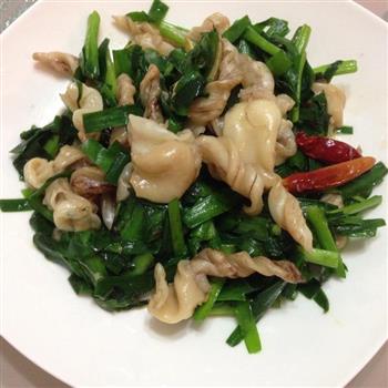 春韭爆炒鱼鳔怎么做，春韭爆炒鱼鳔怎么做好吃，春韭爆炒鱼鳔做法