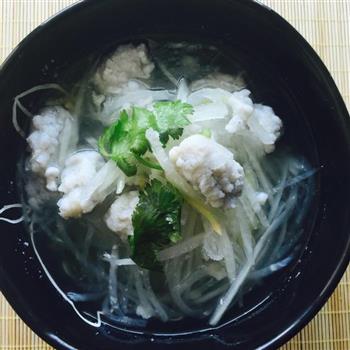 白萝卜银鱼丸怎么做，白萝卜银鱼丸怎么做好吃，白萝卜银鱼丸做法
