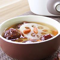 枸杞蜜枣莲藕汤怎么做，枸杞蜜枣莲藕汤怎么做好吃，枸杞蜜枣莲藕汤做法