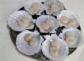 简单海鲜-蒜蓉粉丝蒸元贝怎么做，简单海鲜-蒜蓉粉丝蒸元贝怎么做好吃，简单海鲜-蒜蓉粉丝蒸元贝做法