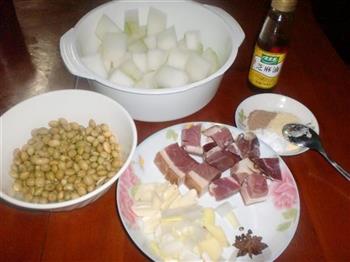 冬瓜黄豆火腿汤怎么做,冬瓜黄豆火腿汤怎么做好吃,冬瓜黄豆火腿汤做法