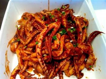 简单孜然鱿鱼怎么做,简单孜然鱿鱼怎么做好吃,简单孜然鱿鱼做法