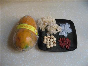木瓜银耳莲子汤怎么做,木瓜银耳莲子汤怎么做好吃,木瓜银耳莲子汤做法