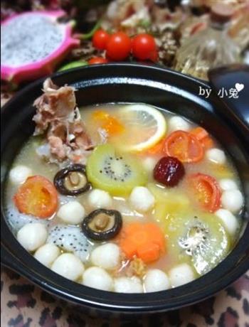 水果大骨鱼丸锅怎么做，水果大骨鱼丸锅怎么做好吃，水果大骨鱼丸锅做法