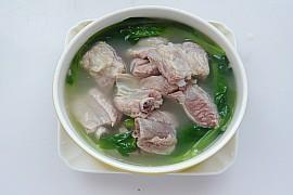 鸡毛菜排骨汤怎么做，鸡毛菜排骨汤怎么做好吃，鸡毛菜排骨汤做法