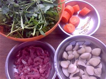 白贝西洋菜汤怎么做，白贝西洋菜汤怎么做好吃，白贝西洋菜汤做法