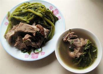 西洋菜褒扇骨怎么做,西洋菜褒扇骨怎么做好吃,西洋菜褒扇骨做法 西洋菜褒扇骨怎么做,西洋菜褒扇骨怎么做好吃,西洋菜褒扇骨做法